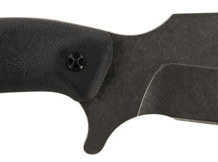 Templar Knife HBK321 Reagan Field Dressing 4.60" Fixed Gut Hook Plain Powder Coated D2 Steel Blade/ 4.55" Black G10 Handle