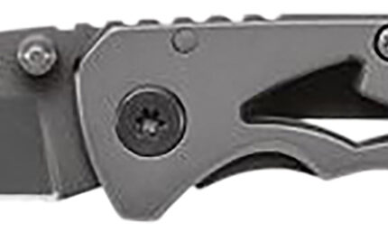 Smith & Wesson Knives CK400CP Skeletonized  2.20" Folding Drop Point Plain Stainless Steel Blade 3.20" Handle Includes Pocket Clip