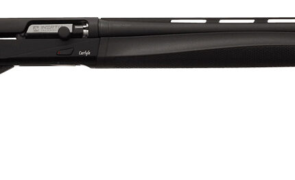 Silver Eagle Arms CAR12128BLK Carlyle  Full Size 12 Gauge Semi-Auto 3" 4+1 28" Black Cerakote Vent Rib Barrel, Black Steel Receiver, Fixed Black Synthetic Stock, Right Hand