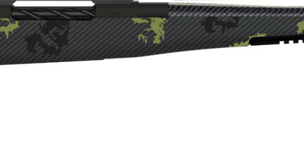 Fierce Firearms TROG7PRC24BF CT Rogue  7mm PRC 3+1 24" Carbon Fiber Barrel, Black Cerakote Titanium Rec, Forest Camo Rogue Stock