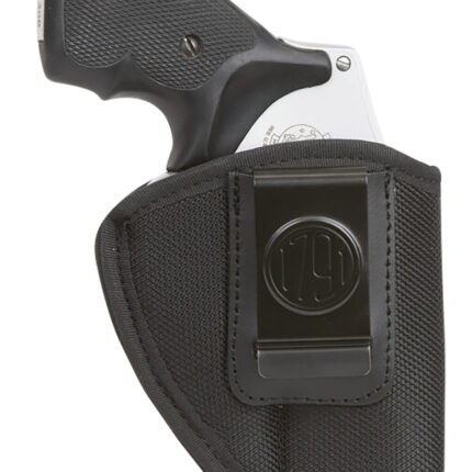 1791 Gunleather PNIWB2BLKL Premium Nylon IWB Size 02 Black Ballistic Nylon Belt Clip Left Hand