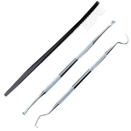 KleenBore KB-PBSET 3-Piece Pick & Brush Tool Set