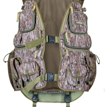 Primos 65725 Will Primos Turkey Vest XL Mossy Oak Original BottomLand Polyester
