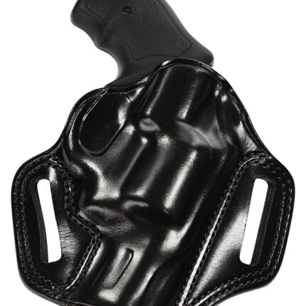 Galco CM880B Combat Master OWB Black Leather Belt Slide Fits Springfield XDM 4.5" Right Hand