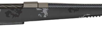 Fierce Firearms FCTRXP308WIN20TP CT Rival XP 308 Win 4+1 20" C3 Carbon Fiber, Tungsten Gray Titanium Rec, Phantom Camo Carbon Fiber Rival Stock with Adj. Cheek Piece, Radial TI Muzzle Brake