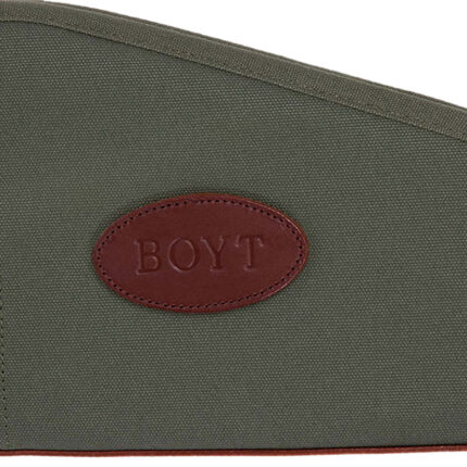 Boyt Harness PP41OD Heart-Shaped Pistol Case OD Green Canvas Holds Handgun