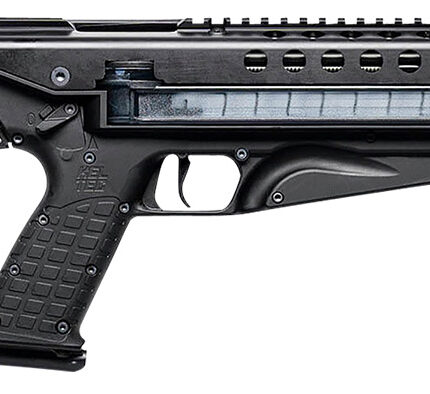 Kel-Tec R50BLK R50  5.7x28mm 50+1 16.10" Threaded Barrel, Black Receiver & Polymer Grip, Side-Folding Stock, Adjustable Sights, QD Sling Mount