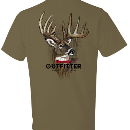 Hornady Gear 31366 Big Buck Coyote Brown, Cotton Short Sleeve, Semi-Fitted, 3XL