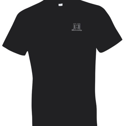Hornady Gear 30124 Fueled By Hornady  Black Cotton, Short Sleeve Semi-Fitted XL