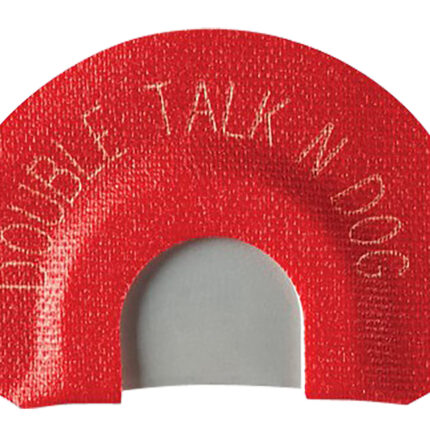 Johnny Stewart Wildlife Calls JSDIA9 Double Talk'n Dog  Diaphragm Call Double Reed Coyote Sounds Red