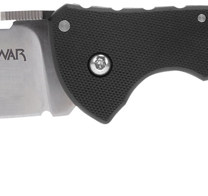 Cold Steel CS21TTL 4" Folding Straight Back Plain S35VN Blade 5.25" G10 Handle Includes Belt Clip