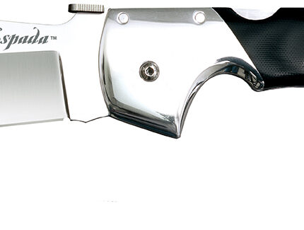 Cold Steel CS62MA Espada XL 7.50" Folding Clip Point Plain S35VN SS Blade/9.25" Black w/Polished Bolsters G10 Handle Includes Belt Clip