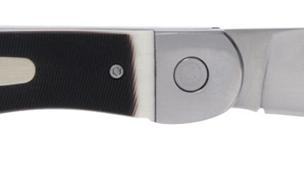 Cold Steel CS20NPM1Z Ranch Boss II 4" Folding Clip Point Plain Satin Polished/5.25" Faux Sawed Bone Handle