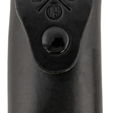 1791 Gunleather HDESSLSBLKA EDC Heavy Duty Easy Slide OWB Black Leather Belt Slide Ambidextrous