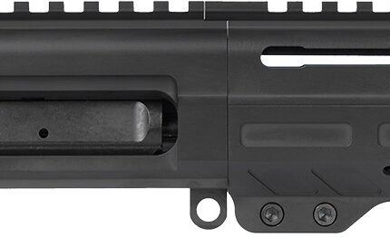 CMMG 57BA8AEAB Dissent MK4 5.7x28mm 6.50", Left Side Charging Handle, Armor Black, Zeroed Linear Comp, 4.60" M-LOK Handguard, Picatinny End Plate, Fits AR-Platform