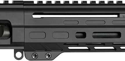CMMG 99B80E4AB Dissent  9mm Luger 10.50", Left Side Charging Handle, Armor Black, Zeroed Linear Comp, 9.60" M-LOK Handguard, Picatinny End Plate, Fits AR-Platform