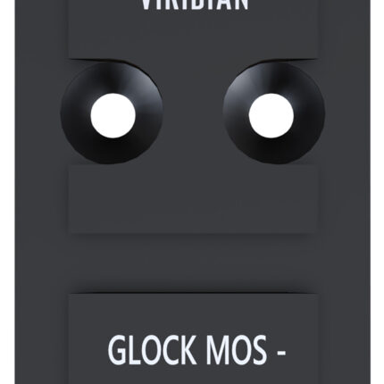 Viridian 9820030 RFX45 Glock MOS Mounting Adapter  Black Anodized