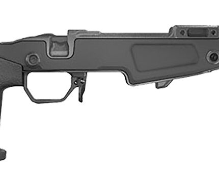 Mdt Sporting Goods Inc 105379BLK JAE-700 G4  Black Anodized Aluminum, Adj. Cheekrest, Interchangeable Grips, Full Length M-LOK Rail, Adj. Mag Well, Removable Panels, Rubber Palm Rest, QD Sling Cups