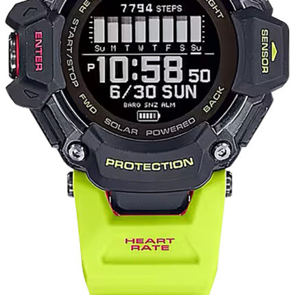 G-shock/vlc Distribution GBDH20001A9 G-Shock Tactical Black/Yellow Biomass Plastic 145-215mm
