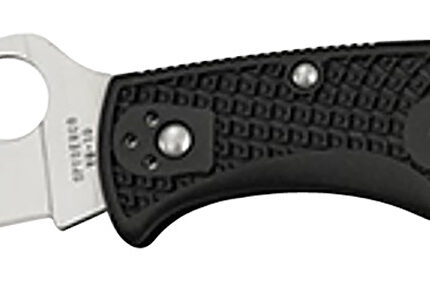 Spyderco C10FPBK Endura 4 Lightweight 3.75" Folding Plain Satin VG-10 SS Blade/Purple Bi-Directional Texturing FRN Handle Includes Pocket Clip