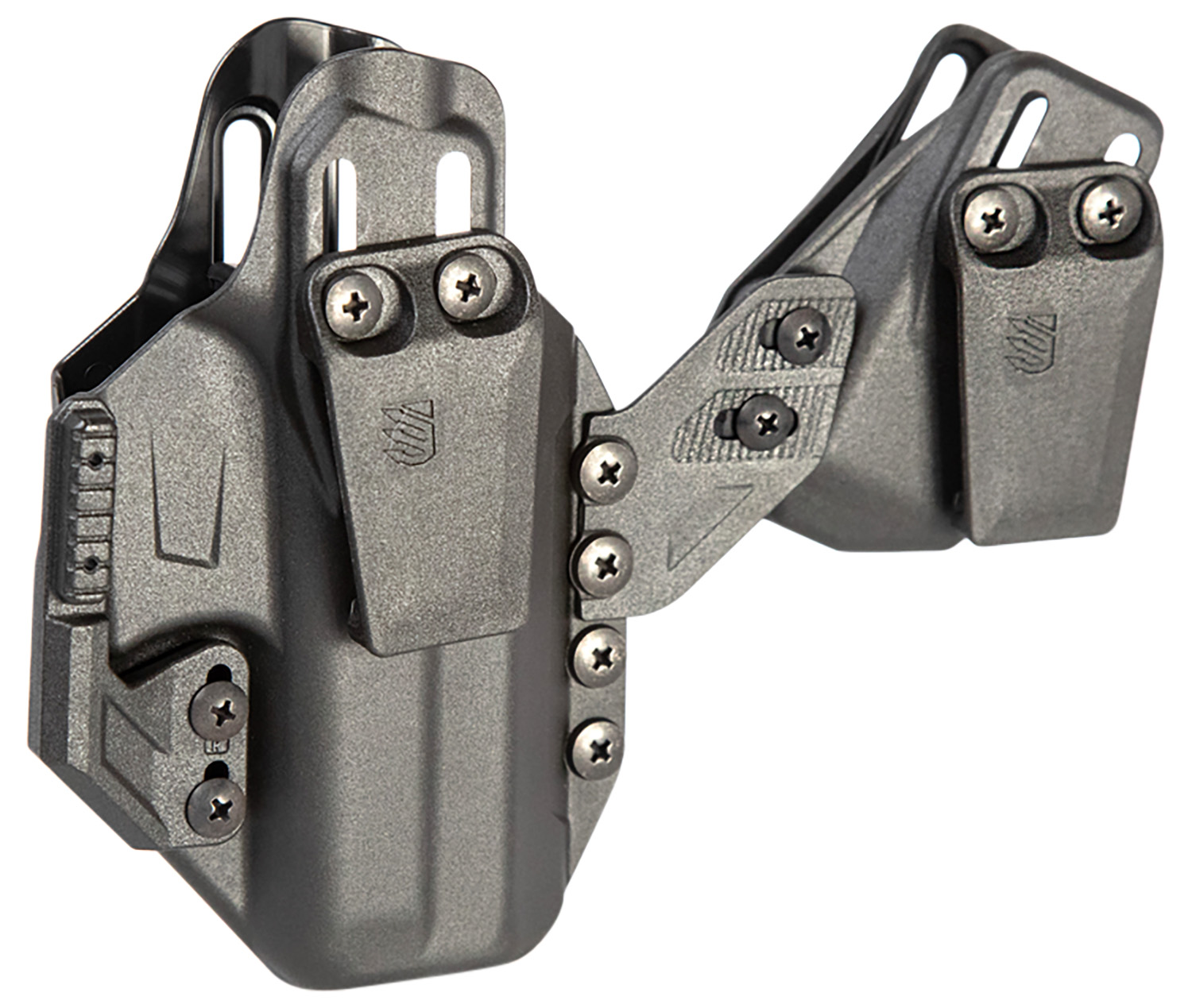 Blackhawk Stache Premium Holster Kit IWB Black Polymer Belt Clip Fits Staccato P 4.4" Ambidextrous