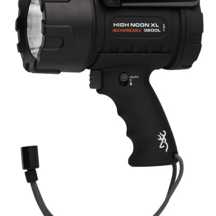 Browning 3717787 High Noon XL Black 100-3200 Lumens White LED Polymer