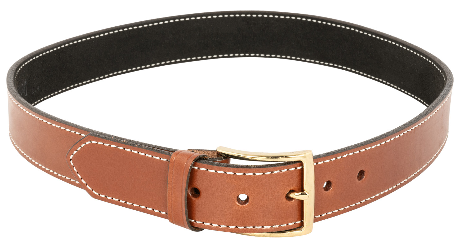 DeSantis Gunhide B12TL42Z0 Plain Lined Tan Leather Belt Size 42" 1.50" Wide Buckle Closure