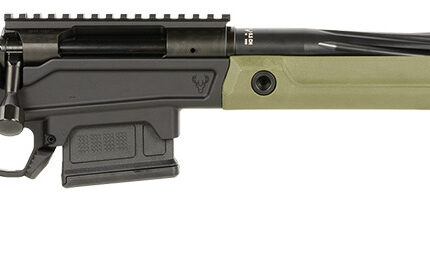 Stag Arms SABR01030002 Pursuit 6.5 Creedmoor 5+1 20" Threaded/Fluted Sporter, Black Cerakote Barrel/Rec, OD Green OEM Hybrid Hunter Stock, TriggerTech Trigger, 20 MOA Scope Mount
