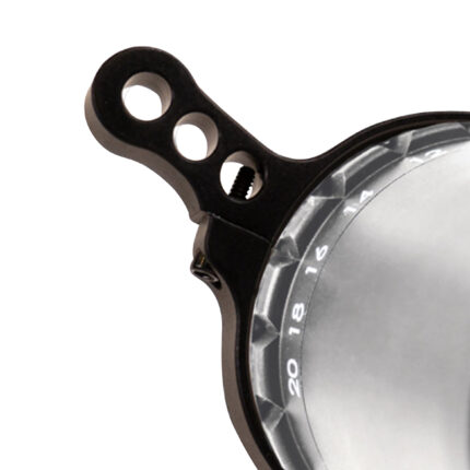 Huskemaw Optics 20SVUNI Switchview  Black Anodized Aluminum, Compatible w/Blue Diamond Scopes