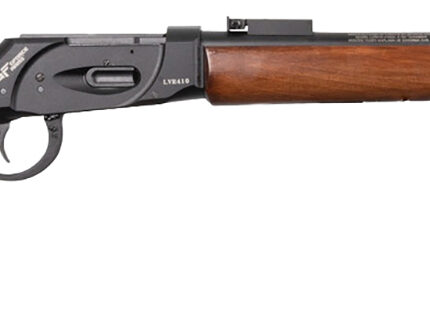 Gforce Arms GFLVR410S Saddlehorn  Lever 2.50" 9+1 24" Black Steel Barrel, Black Picatinny Rail Aluminum Receiver, Fixed Walnut Stock