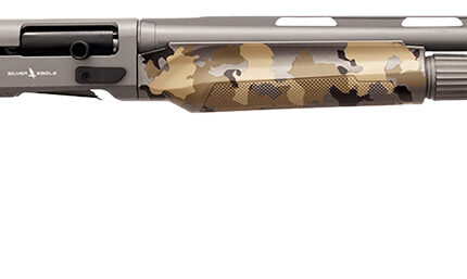 Silver Eagle Arms A21228OS2 Alpha 2 12 Gauge 3" 4+1 28" Gray Cerakote Chrome Lined Vent Rib Barrel & Steel Receiver, Old School Camo Synthetic Fixed Stock