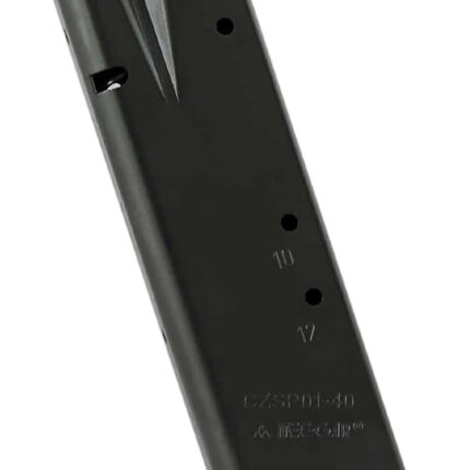 Mec-Gar MGCZ4014DPS CZ  14rd 40 S&W, Fits CZ Shadow/Shadow 2/85B/75B/SP-01 Black