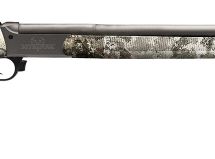 Traditions CR843304434 NitroFire Pro 50 Cal 209 Primer Sniper Gray Cerakote 26" Fluted w/VAPR Twist Barrel, Drilled & Tapped Receiver, Veil Alpine Adj Cheek Piece & LOP Synthetic Stock