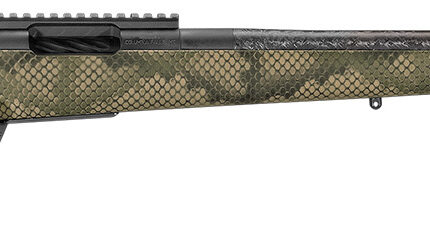 Proof Research 118450 Glacier TI 308 Win 4+1 20" Carbon Fiber Match Grade Threaded Barrel, Black Cerakote Titanium Receivern w/Picatinny Rail, Fixed PROOF Hunter TFDE Carbon Fiber Stock