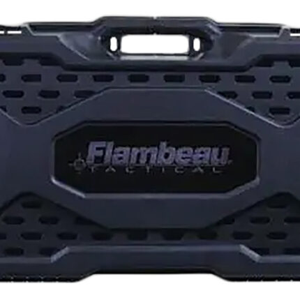 Flambeau 6500AR  Tactical Rifle Case Black Polypropylene Water Resistant