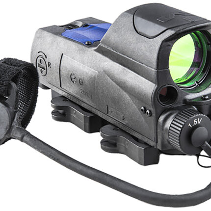Meprolight USA 0687703 MOR PRO  Black 1 x 30 mm 2.2 MOA Dot/Bullseye Reticle Red & IR Laser