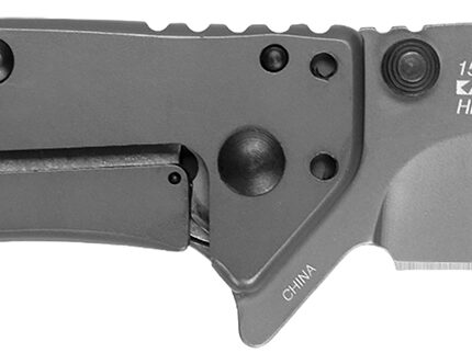 Kershaw 1555TIX Cryo  2.75" Folding Drop Point Plain Gray TiN 8Cr13MoV SS Blade Gray PVD Stainless Steel Handle Clamshell Packaging