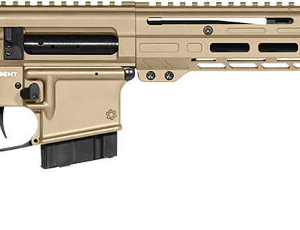CMMG 28A490FCT Dissent MK4 22 ARC 10+1 16.10" Coyote Tan Cerakote Picatinny Rail Aluminum Receiver, M-LOK Handguard, Black CMMG Dissent Side Folding Stock, Zeroed Drop-In Single Stage Trigger