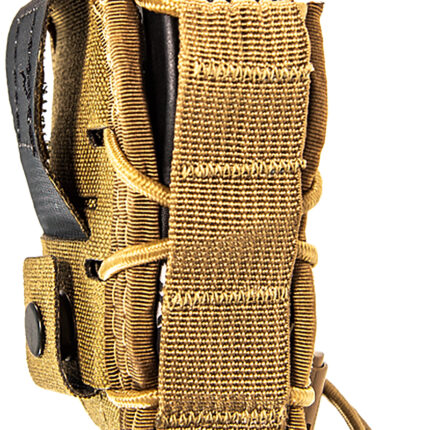 High Speed Gear 13DC10CB TACO Handcuff Holder Nylon Coyote Brown Adaptable Belt Mount Up to 2.25"