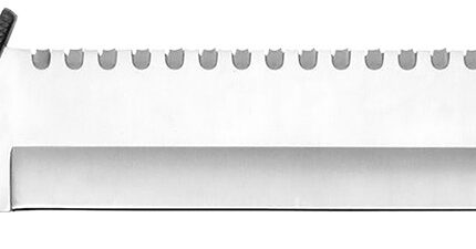 Camillus 19818 Carnivore  12" Silver Ti Bonded 440 SS Blade, Camo ABS Handle, 18" Long  Includes Sheath