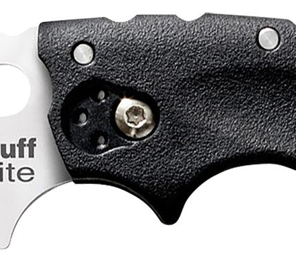 Cold Steel CS20LTZ Tuff Lite  2.50" Folding Sheepsfoot Plain AUS-8A SS Blade, 3.50" Black Textured Griv-Ex Handle