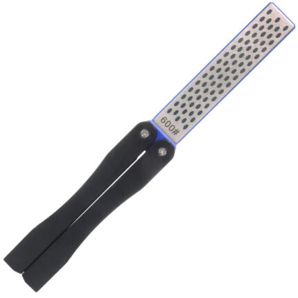 Cold Steel CSKSDSDW Double Sided Knife Sharpener Black Folding Diamond Sharpener Coarse/Fine