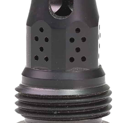Jk Armament JKMDHDCF24 War Eagle Compensator/Flash Hider 30Cal 5/8"x24 Stainless Steel Nitride Black