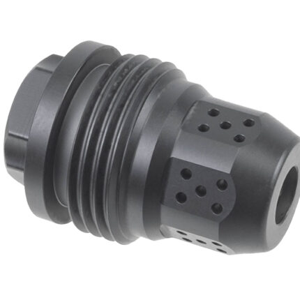 Jk Armament JKMDHDBE24 Bald Eagle Compensator 30Cal Fits 5/8"x24 Stainless Steel Nitride Black