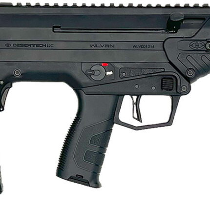Desert Tech WLVRFA1620B WLVRN 308 Win/7.62 NATO 20+1 16" Black Steel Threaded Barrel, Black Hard Coat Anodized Picatinny Rail Aluminum Receiver, M-LOK Handguard, Black Polymer Chassis, Ambidextrous