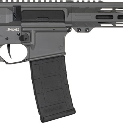 CMMG 30AB20FTNG Banshee MK4 300 Blackout 30+1 12.50" Black Nitride Medium Taper Threaded Barrel, EML 7" M-LOK Handguards, Tungsten Cerakote Aluminum Picatinny Rail Receiver, CMMG Zeroed Grips