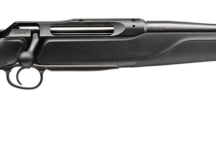 Sauer 80117634 505 XT Full Size 270 Win Mag 3+1 22" Titanium Gray Threaded Barrel, Saddle Mount Steel Receiver, Black Fixed Synthetic Stock