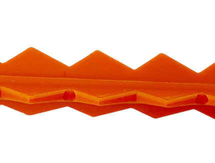 Targettack Llc  Targettack  Orange Polycarbonate Plastic 3" For Paper/Vinyl Targets 12 Pack