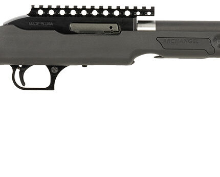 Magnum Research SSAA22G Magnum Lite SwitchBolt 22 LR 10+1 16.50" Black Threaded Barrel, Black Receiver w/Picatinny Rail, Black Archangel Folding Backpack Polymer Stock