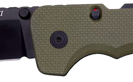 Cold Steel CSFL40AT Swift III EDC 4" Folding Plain Black PVD CPM M4 Steel Blade, OD Green Textured G10 Handle, Presentation Box